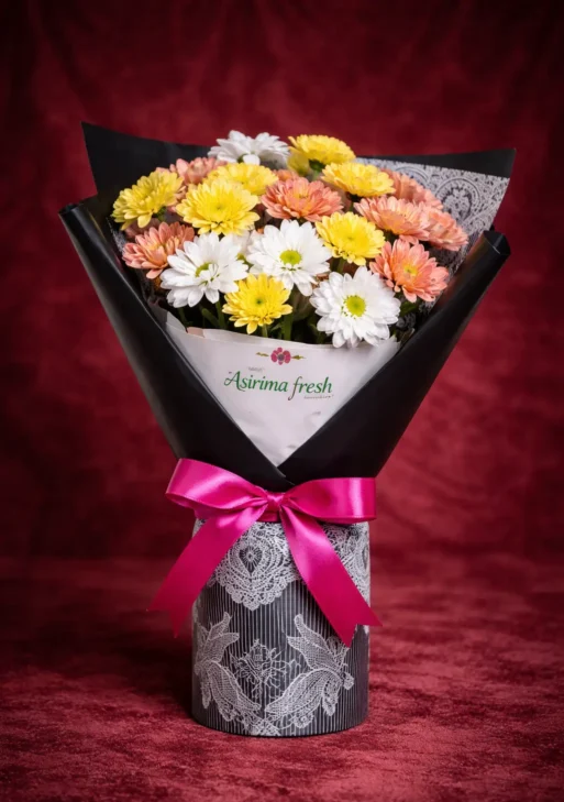 Crimson Velvet Romance Bouquet
