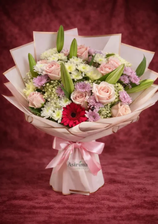 Blush Garden Elegance Bouquet