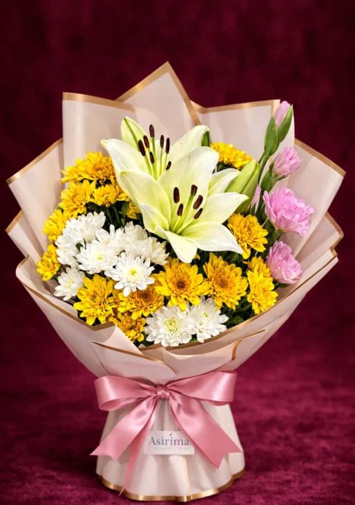 Golden Lily Sunshine Bouquet