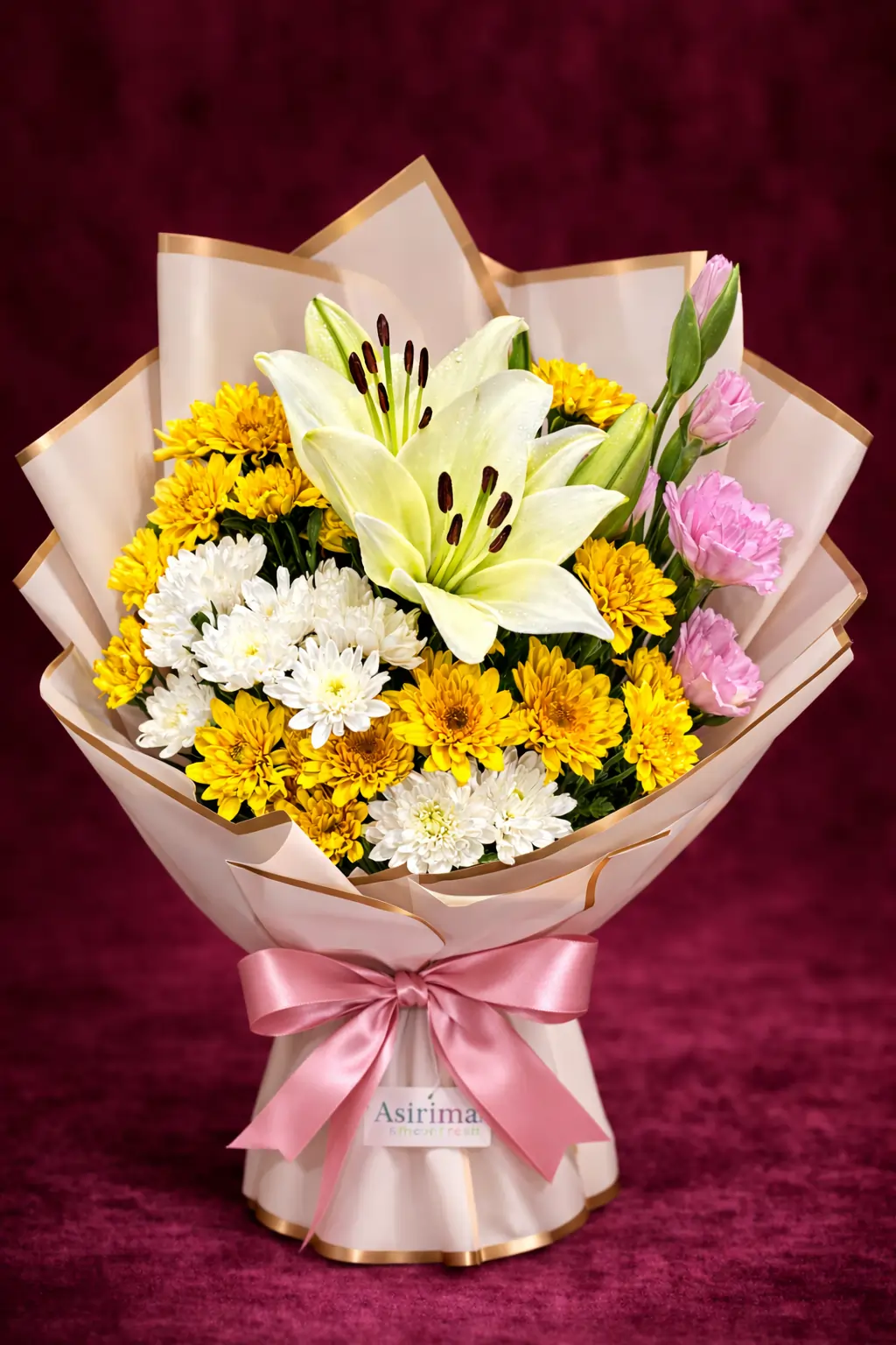 Golden Lily Sunshine Bouquet