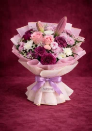 Royal Blush Garden Bouquet - Standard